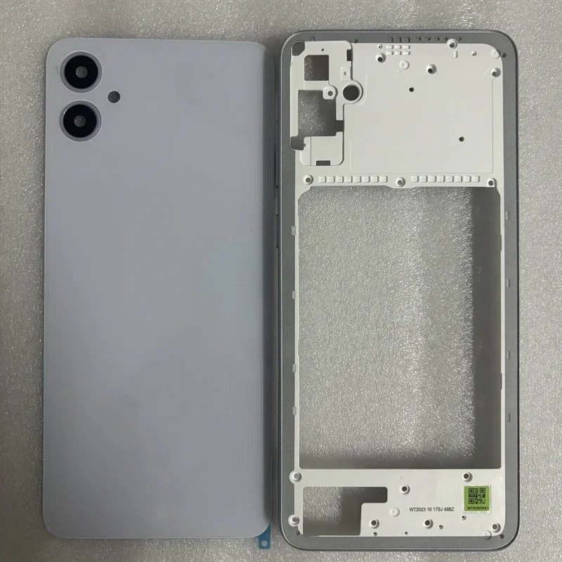 Full housing for Samsung Galaxy A05 a055 middle frame cover battery back case rear with camera lens repair parts
Full housing for Samsung Galaxy A05 a055 middle frame cover battery back case rear with camera lens repair parts