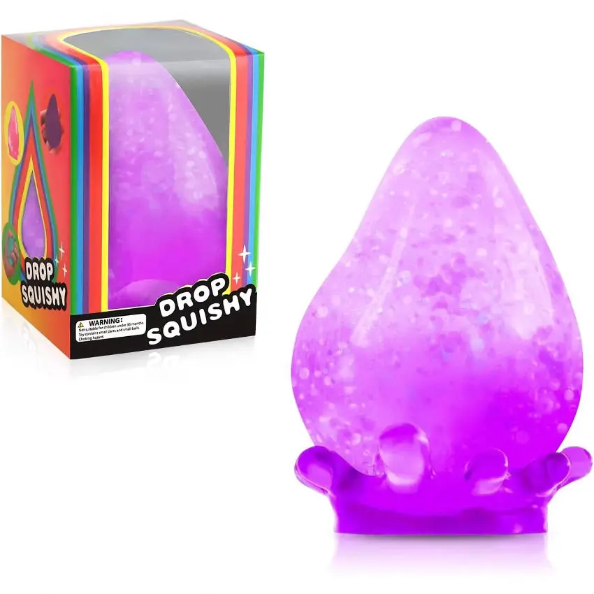 Needoh Sensory Toy Glittery Waterdrop Shape Squishy Stress Relief Fidget Toy Blind Box For Adults Anxiety Relief Calming
Needoh Sensory Toy Glittery Waterdrop Shape Squishy Stress Relief Fidget Toy Blind Box For Adults Anxiety Relief Calming