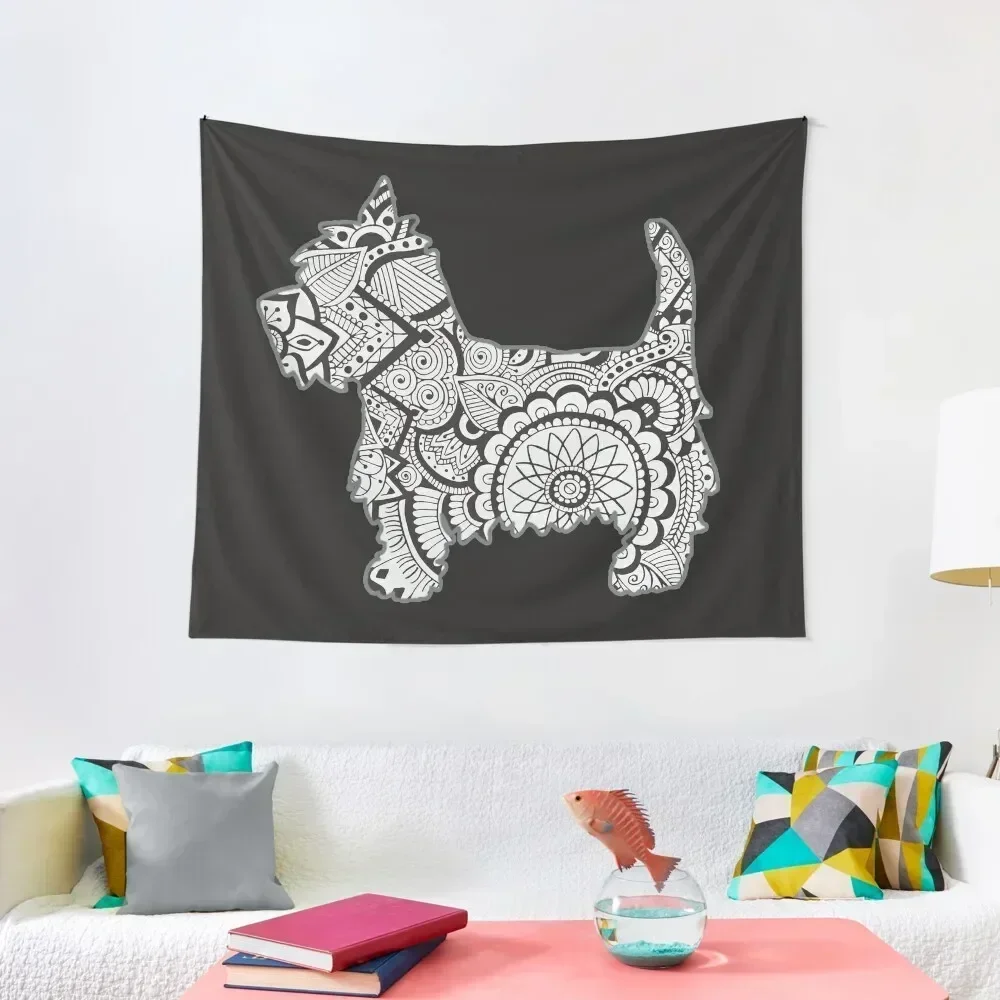 Westie black and white zentangle Tapestry House Decorations Decorative Wall Murals Wall Hangings Decoration Tapestry 
Westie black and white zentangle Tapestry House Decorations Decorative Wall Murals Wall Hangings Decoration Tapestry