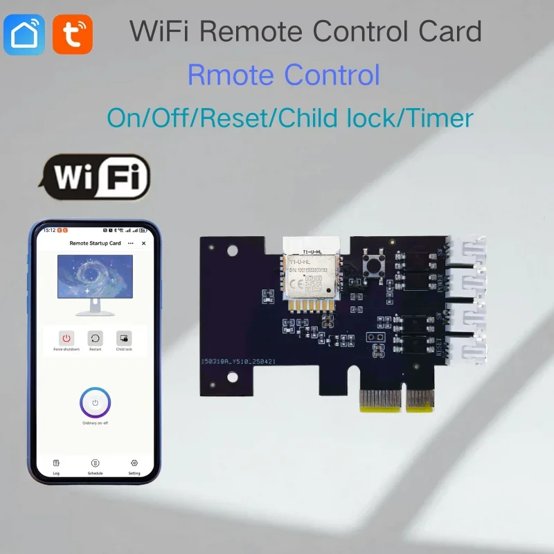 Умная карта Tuya PCIE — управление ПК с поддержкой Wi-Fi, помощником Alexa/Google, удаленным включением/выключением и запланированием через приложение
Умная карта Tuya PCIE — управление ПК с поддержкой Wi-Fi, помощником Alexa/Google, удаленным включением/выключением и запланированием через приложение