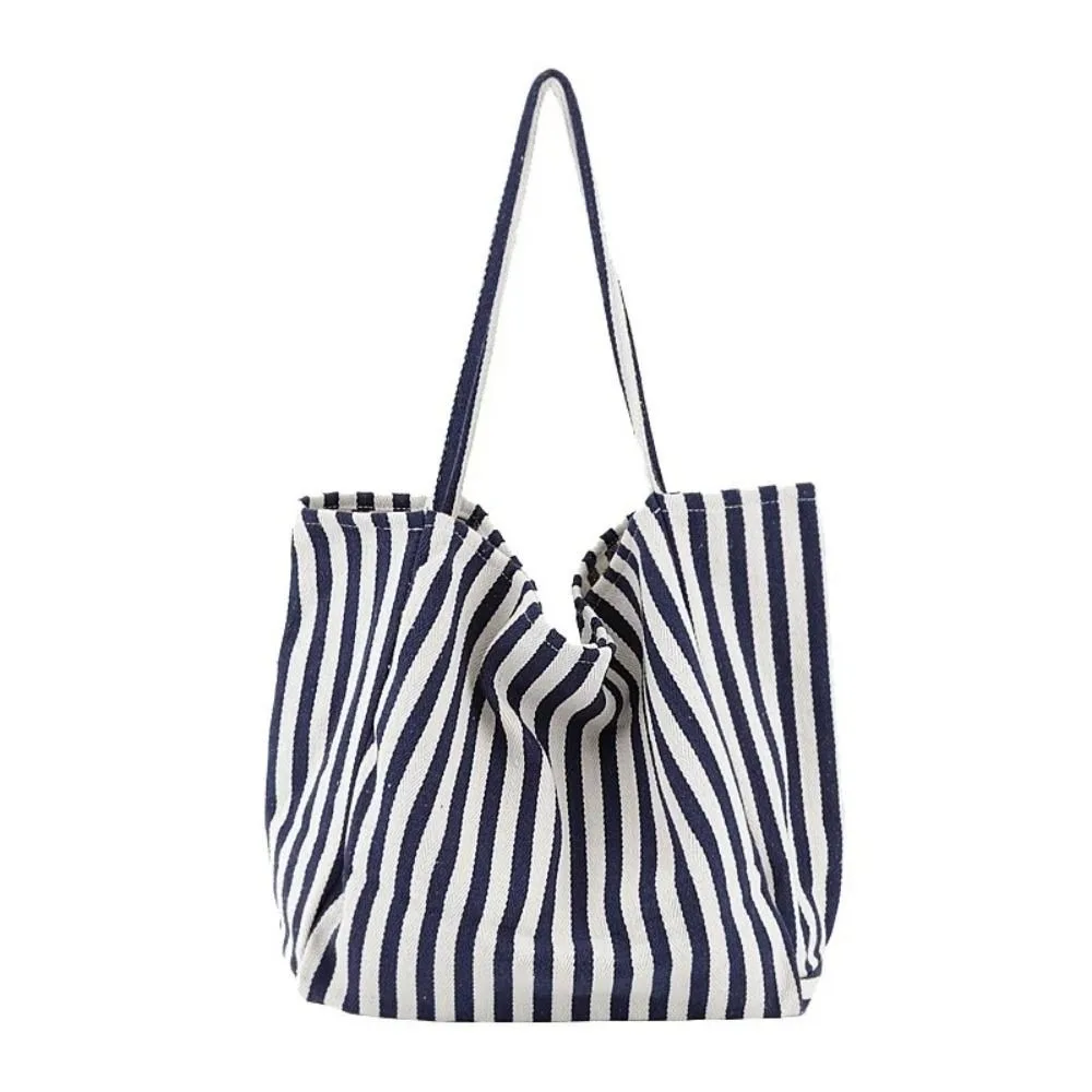 Casual Multifunctional Stripe Handbag Korean Style Square Canvas Shoulder Bag Tote Bag Large Capacity Shopping Bag Girls
Casual Multifunctional Stripe Handbag Korean Style Square Canvas Shoulder Bag Tote Bag Large Capacity Shopping Bag Girls