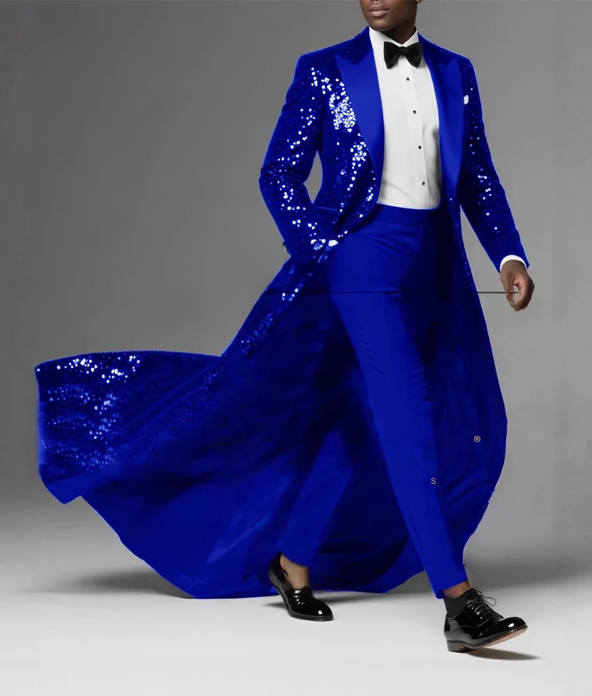Men's Sequined suit long coat performance outfit singer performance host outfit 3-piece Men's Suit ( Blazer+Vest+Pants )
Men's Sequined suit long coat performance outfit singer performance host outfit 3-piece Men's Suit ( Blazer+Vest+Pants )