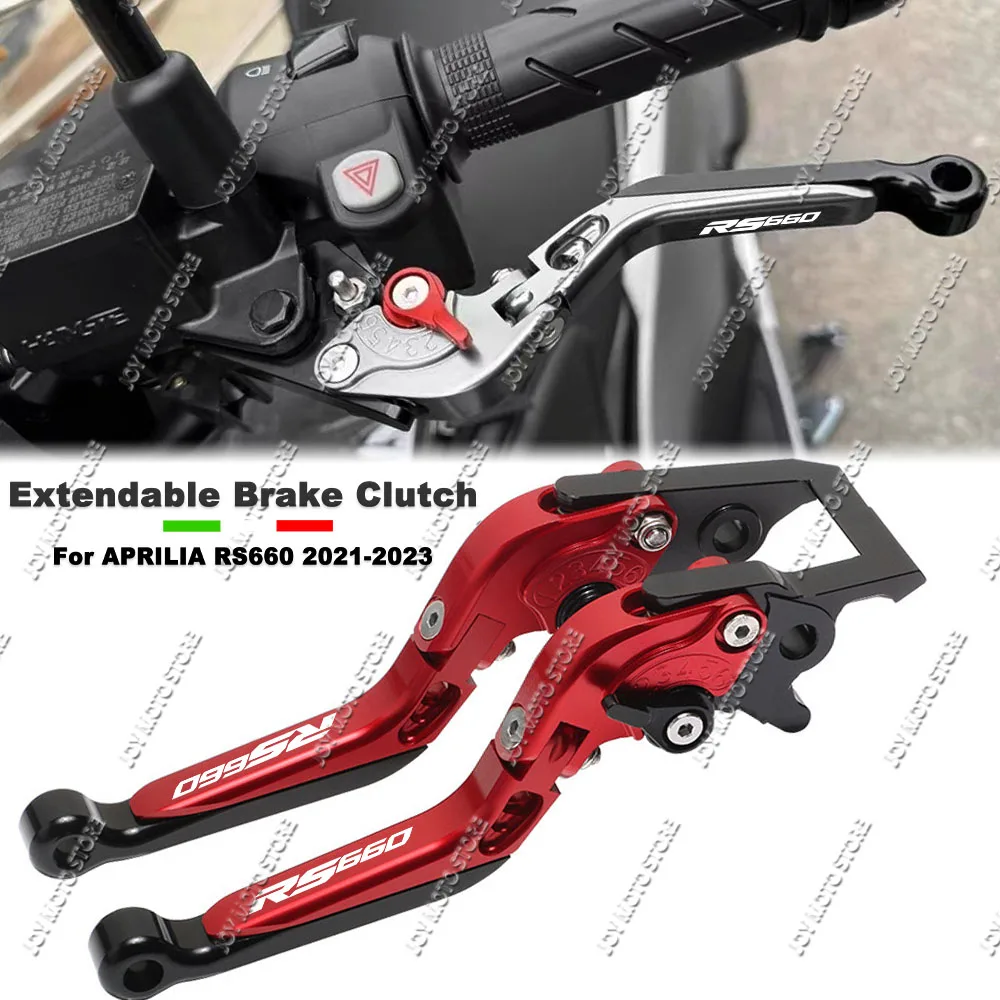 For RS660 rs660 rs 660 Motorcycle Accessories CNC Brake Clutch Levers Adjustable Extendable Handlebar Grips
For RS660 rs660 rs 660 Motorcycle Accessories CNC Brake Clutch Levers Adjustable Extendable Handlebar Grips