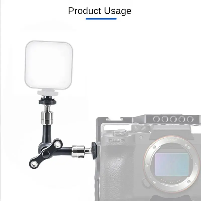N05R Portable Convenient Camera Arm Gimbal Bracket Camera Hand Crab Clamp Crutch Monitor Bracket
N05R Portable Convenient Camera Arm Gimbal Bracket Camera Hand Crab Clamp Crutch Monitor Bracket