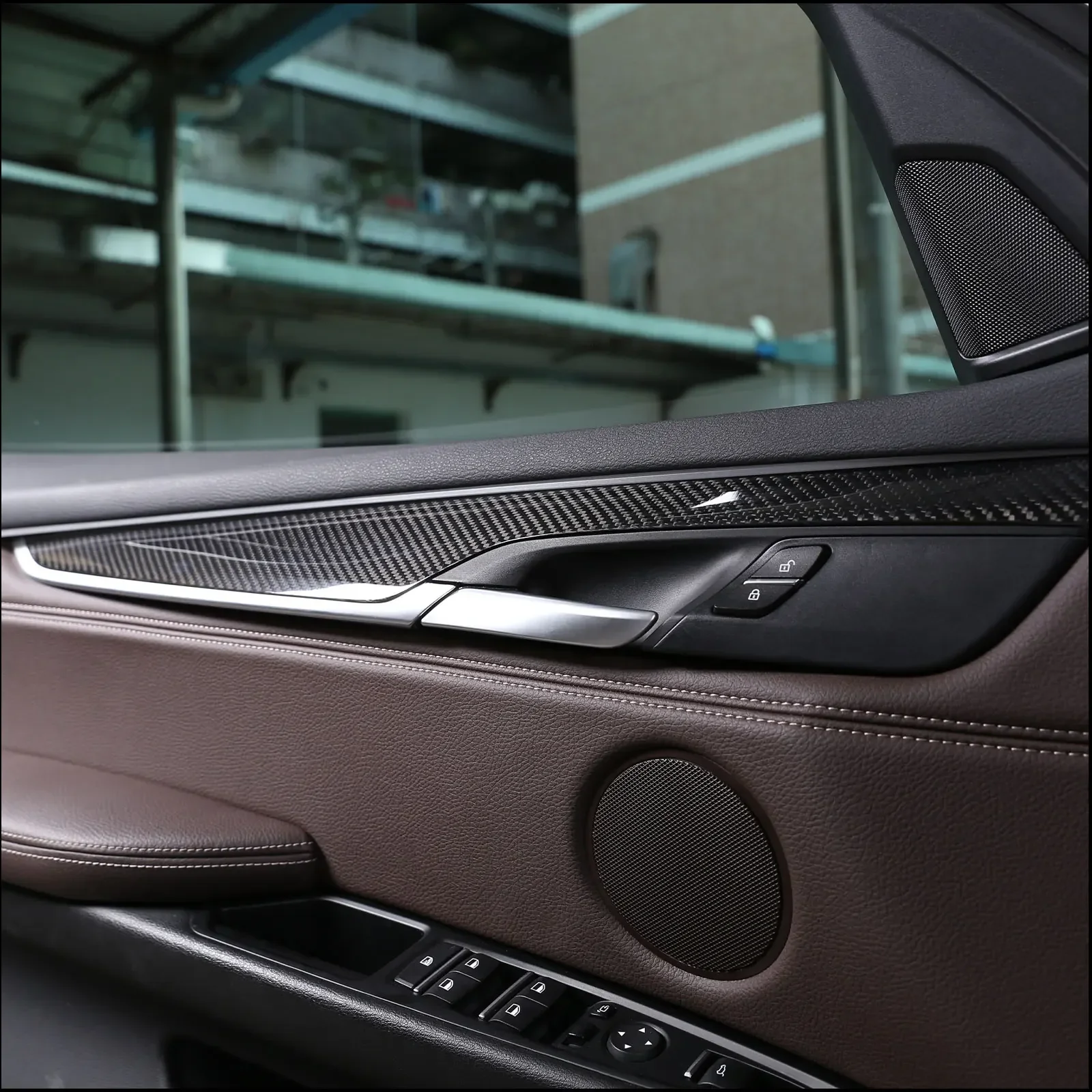 For BMW X5 F15 2014-2018 Car Interior Door Panel Decorative Cover Sticker Real Carbon Fiber Auto Accessories 4Pcs
For BMW X5 F15 2014-2018 Car Interior Door Panel Decorative Cover Sticker Real Carbon Fiber Auto Accessories 4Pcs