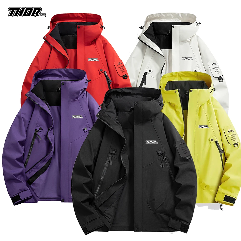 THORSOL Men Waterproof Cycling Jackets Mtb Mountain Bike Windproof Motorcycle Wind Coat Bicycle Clothing Veste Coupe Vent Homme
THORSOL Men Waterproof Cycling Jackets Mtb Mountain Bike Windproof Motorcycle Wind Coat Bicycle Clothing Veste Coupe Vent Homme