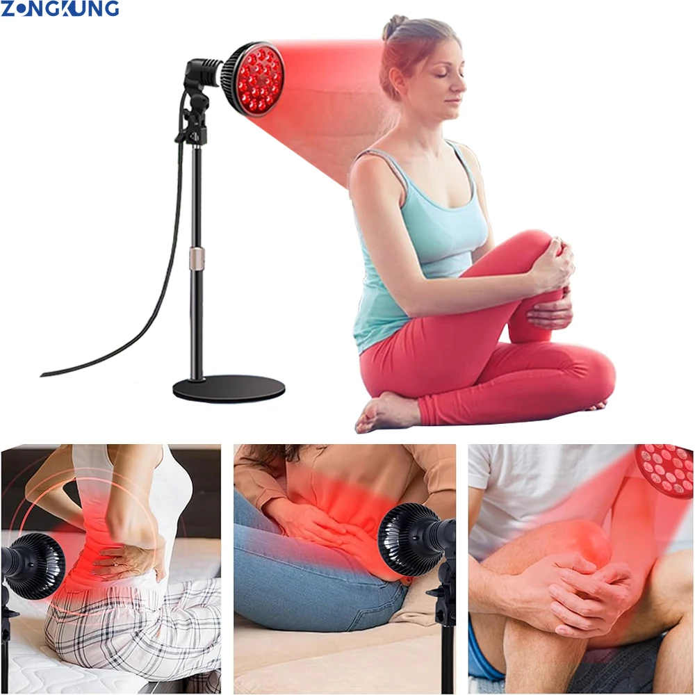 Red Light Therapy Lamp 54W 660nm&850nm Infrared Light Therapy Device for Face,Muscle Joint Pain Relief Skin Health Tools E26/E27
Red Light Therapy Lamp 54W 660nm&850nm Infrared Light Therapy Device for Face,Muscle Joint Pain Relief Skin Health Tools E26/E27