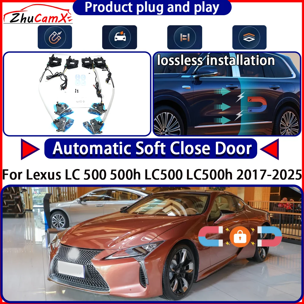 Электрический привод замка двери OEM для Lexus LC 500 500h LC500 LC500h 2017-2025, комплект с функцией плавного закрывания, система автоматического открывания двери
Электрический привод замка двери OEM для Lexus LC 500 500h LC500 LC500h 2017-2025, комплект с функцией плавного закрывания, система автоматического открывания двери