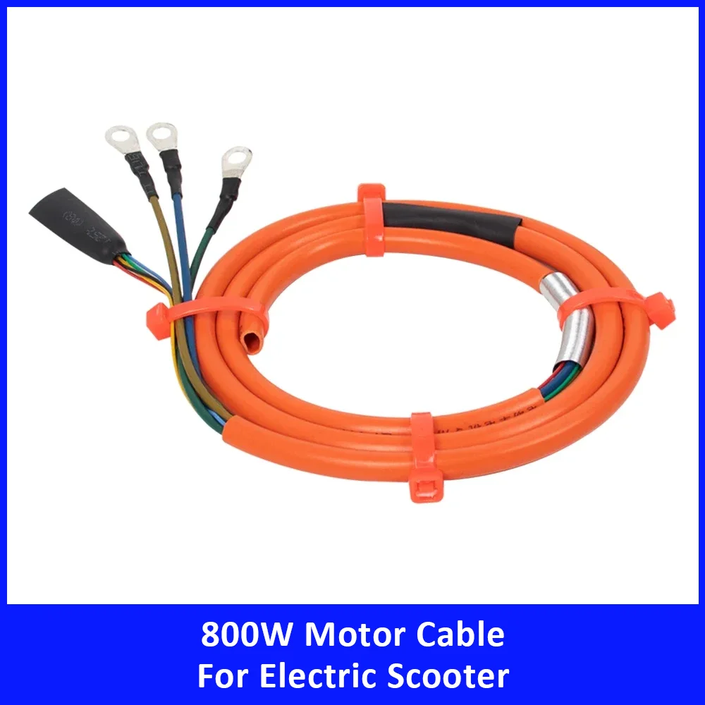 800W Hub Engine Motor Cable with 5 Hall Senor Connector for Electric Scooter Bicycle 2.0mm² 2.5mm² Wire Scooter Accessories Part
800W Hub Engine Motor Cable with 5 Hall Senor Connector for Electric Scooter Bicycle 2.0mm² 2.5mm² Wire Scooter Accessories Part