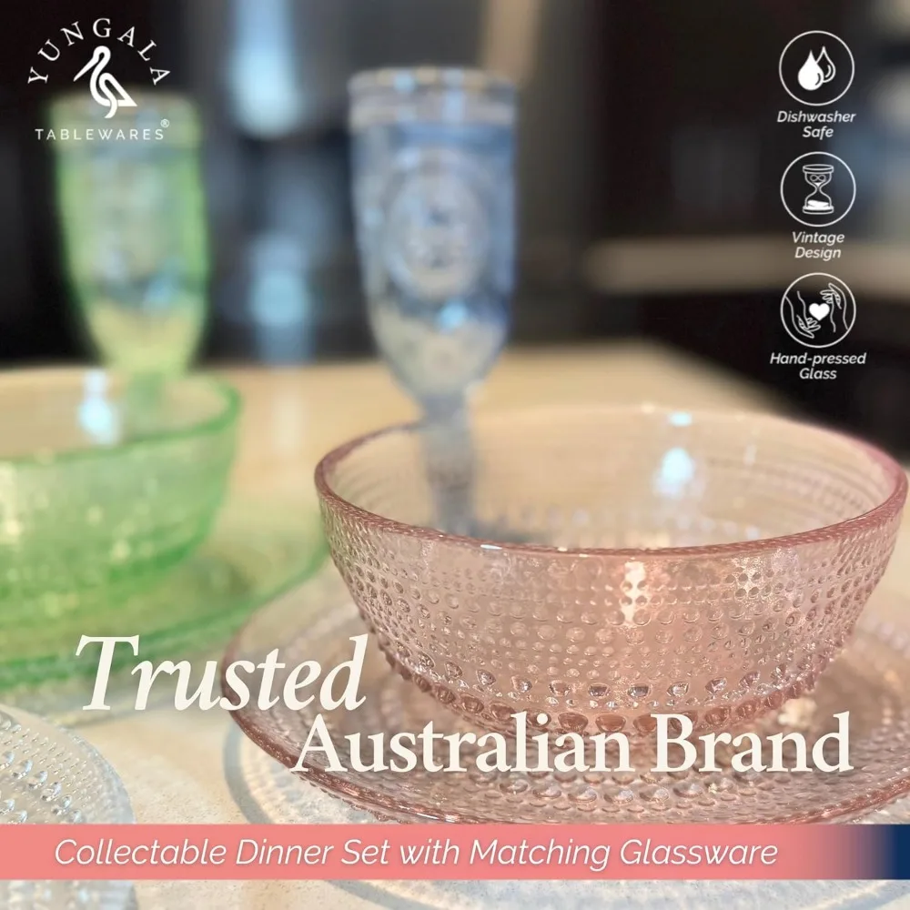 Elegant Pink Glass Bowl for Kitchen Dining, Decorative Serving Dish, Perfect for Parties and Gifts
Elegant Pink Glass Bowl for Kitchen Dining, Decorative Serving Dish, Perfect for Parties and Gifts