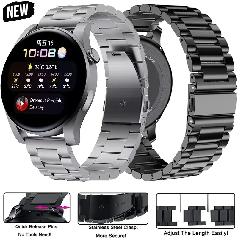 22/20mm Titanium Alloy Strap For Huawei Watch 4 GT4/5/5Pro 46mm Metal Bracelet Wristband Samasung Watch 7/6/5/4 Amazfit GTR/GTS
22/20mm Titanium Alloy Strap For Huawei Watch 4 GT4/5/5Pro 46mm Metal Bracelet Wristband Samasung Watch 7/6/5/4 Amazfit GTR/GTS