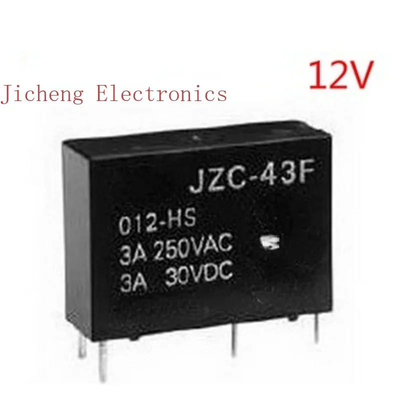 1PCS New Original Relay JZC-43F-012-HS(555)12VDC 3A, A Group Of Four Pins, Normally Open
1PCS New Original Relay JZC-43F-012-HS(555)12VDC 3A, A Group Of Four Pins, Normally Open