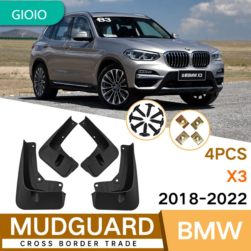 Suitable for BMW X3 2018-2022 car tire fender soft rubber fender modification
Suitable for BMW X3 2018-2022 car tire fender soft rubber fender modification