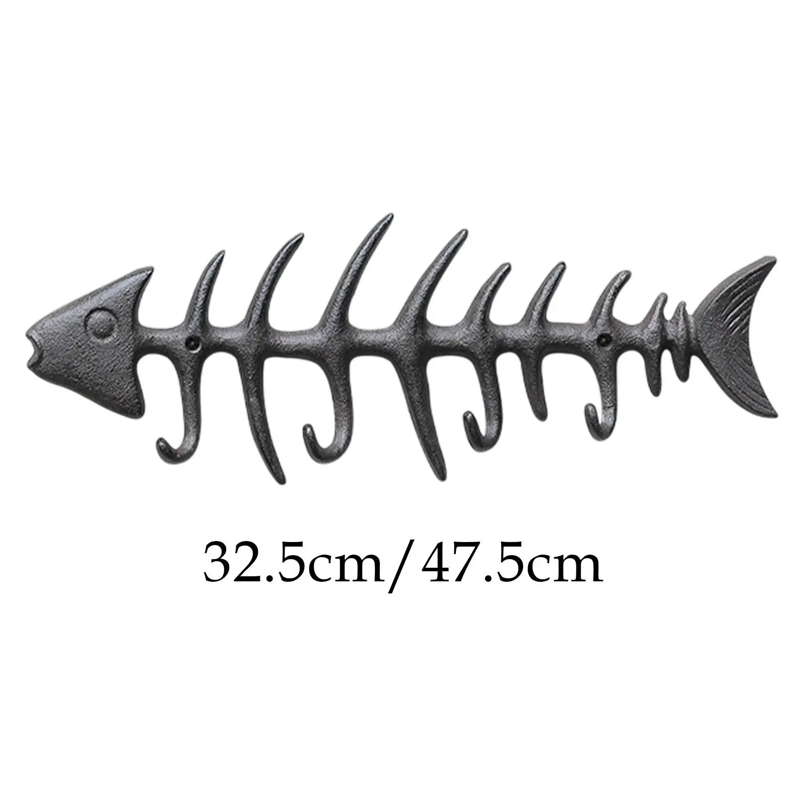 Towel Rack Fish Bones Shape Storage Decorative Heavy Duty Metal Rustic Organizer Hanger for Entrance Yard Patio Garden Bathroom
Towel Rack Fish Bones Shape Storage Decorative Heavy Duty Metal Rustic Organizer Hanger for Entrance Yard Patio Garden Bathroom