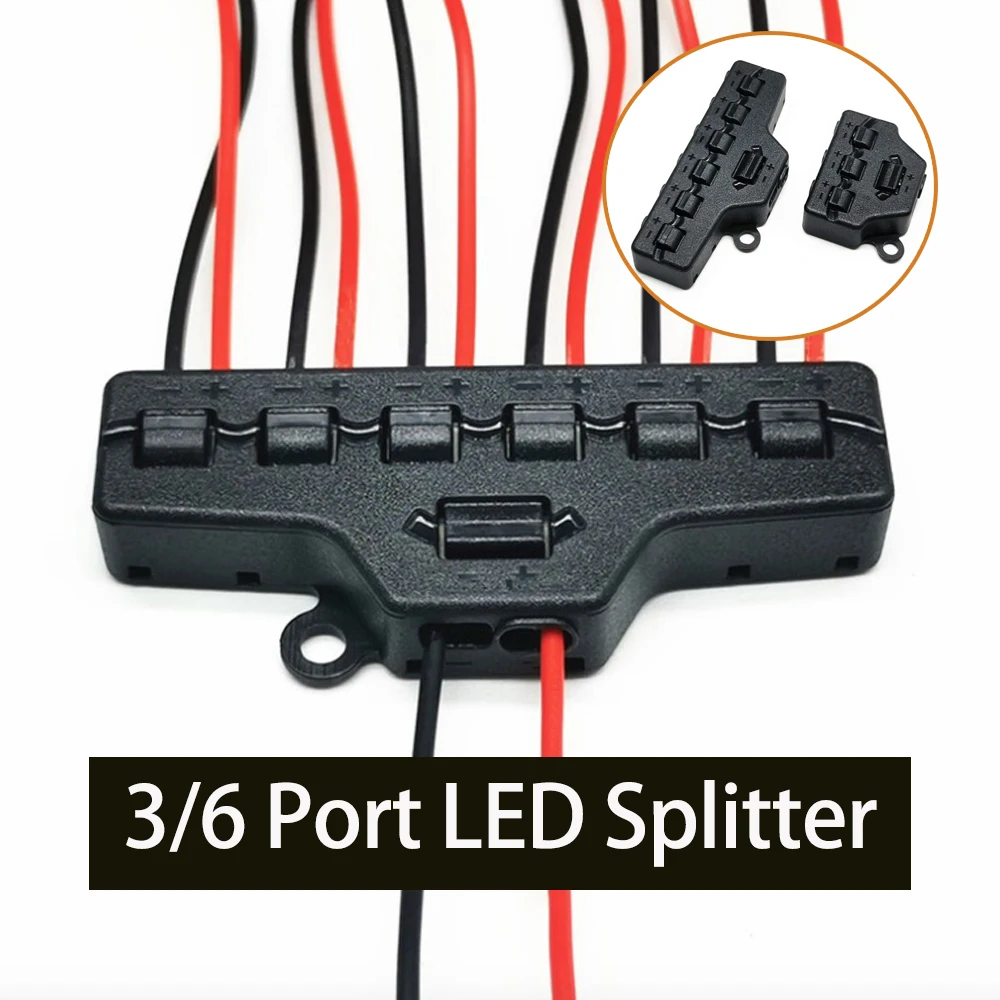 Port Sharing Box 3/6 Distributor Port Hub For SMD Led Model Miniature Lighting System DC Train Railway Lamp Scene Landscape
Port Sharing Box 3/6 Distributor Port Hub For SMD Led Model Miniature Lighting System DC Train Railway Lamp Scene Landscape