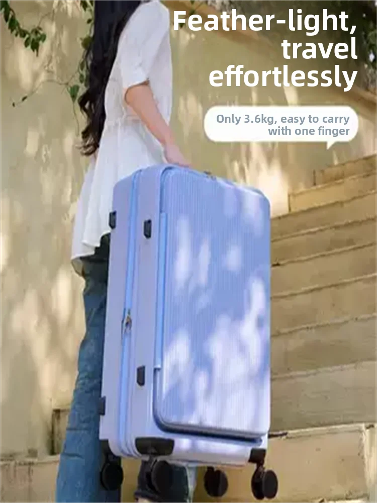 2025 Women's Multi-Functional Expandable Lage Carry-On 20-Inch Travel Suitcase with Combination Lo And Four-Wheel Rotation 
2025 Women's Multi-Functional Expandable Lage Carry-On 20-Inch Travel Suitcase with Combination Lo And Four-Wheel Rotation