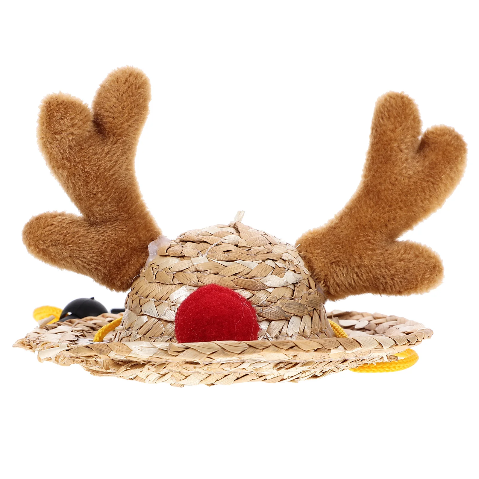 Christmas Hamster Elk Hat Handwoven Animal Costume Festive Pet Hats for Small Animals Reptiles Lightweight Comfortable Pet
Christmas Hamster Elk Hat Handwoven Animal Costume Festive Pet Hats for Small Animals Reptiles Lightweight Comfortable Pet