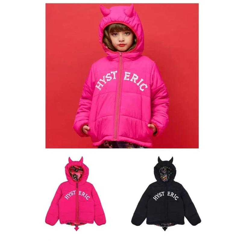 Children's Hooded Jacket 2025 Devilish Style Two-sided Boy Girl Cotton-padded Jacket Kid Coat
Children's Hooded Jacket 2025 Devilish Style Two-sided Boy Girl Cotton-padded Jacket Kid Coat