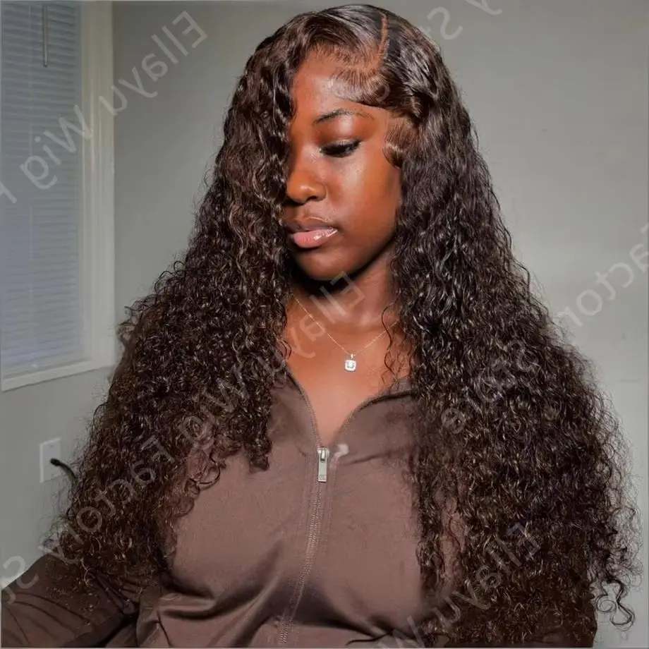 Chocolate Brown Deep Wave 13x6 HD Lace Frontal Wigs Human Hair Transparent Pre Plucked Highly Wave Lace Frontal Wigs 5x5
Chocolate Brown Deep Wave 13x6 HD Lace Frontal Wigs Human Hair Transparent Pre Plucked Highly Wave Lace Frontal Wigs 5x5