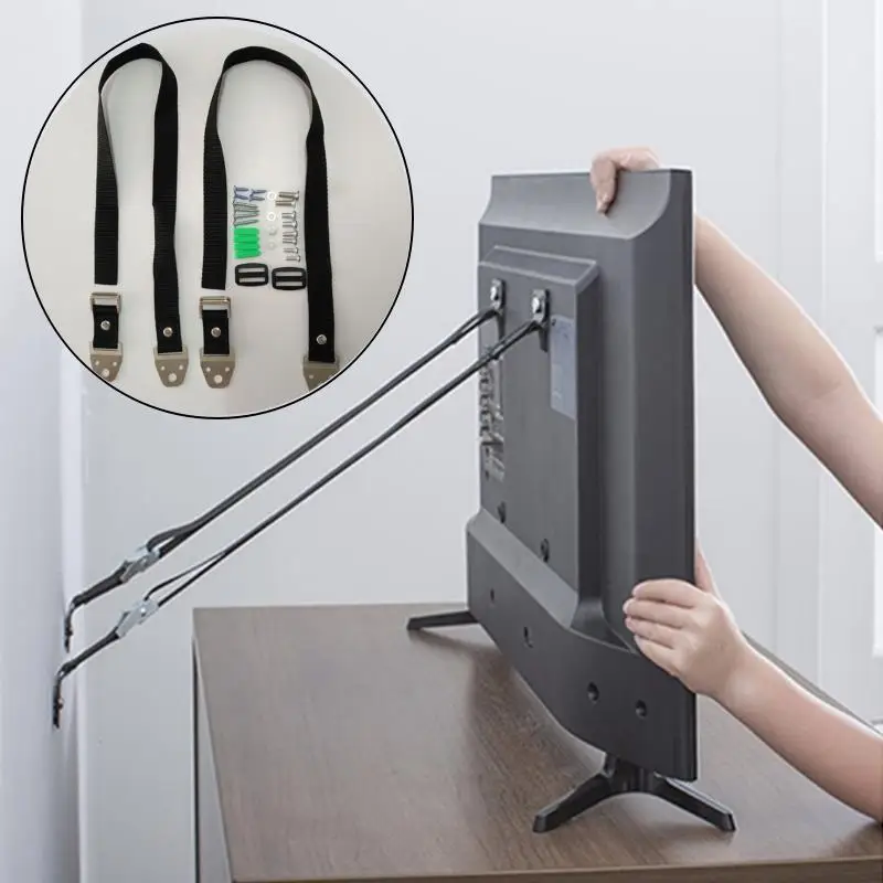 Black Furniture Cabinet Safety Fixing Belt TV Anti Rewinding Prevent Dropping TV Fixing Belt High Quality Security
Black Furniture Cabinet Safety Fixing Belt TV Anti Rewinding Prevent Dropping TV Fixing Belt High Quality Security