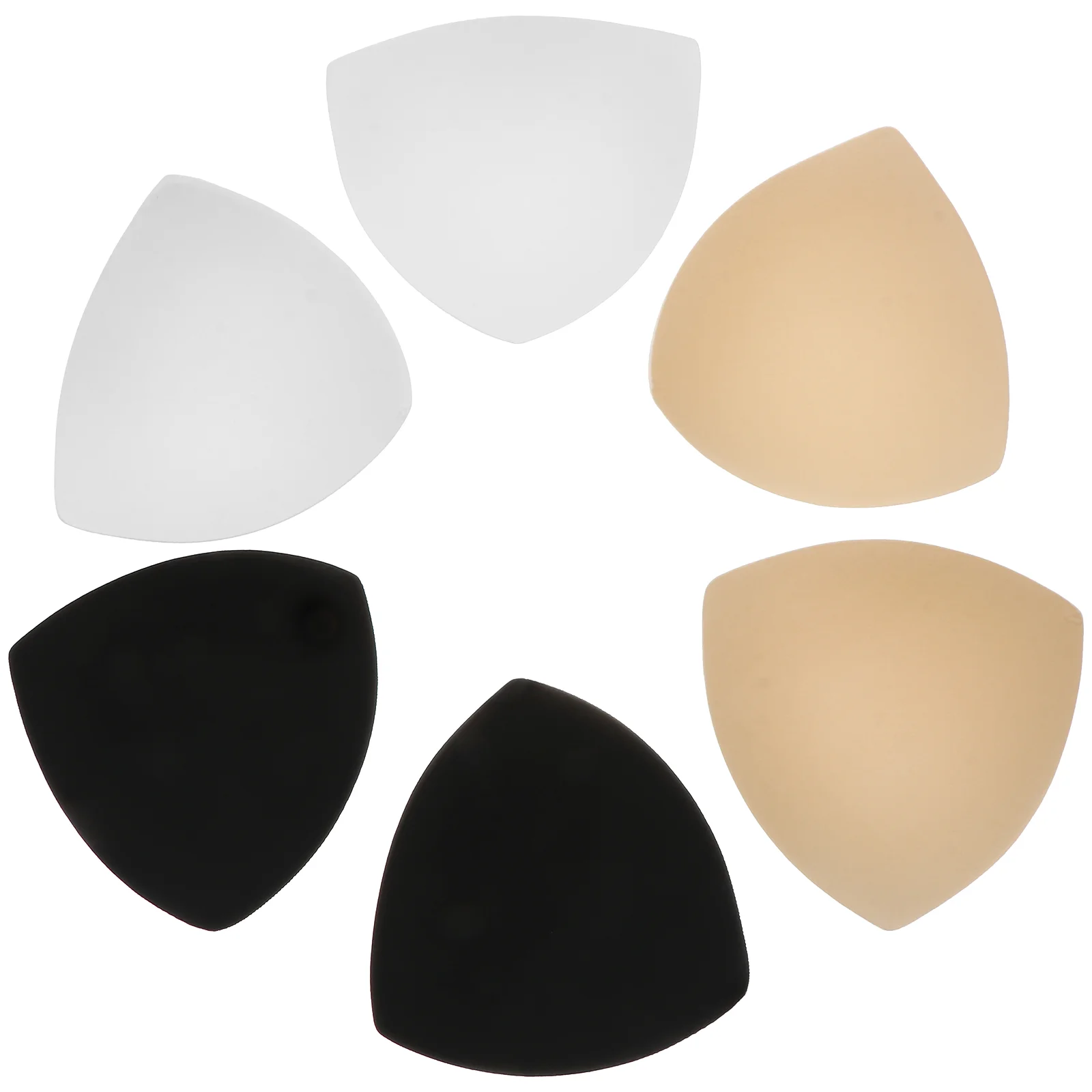 4 Pairs Strapless Bralette Black Foam Padding Sponge Pads Filling Inserts for Miss Sweat-absorbent
4 Pairs Strapless Bralette Black Foam Padding Sponge Pads Filling Inserts for Miss Sweat-absorbent