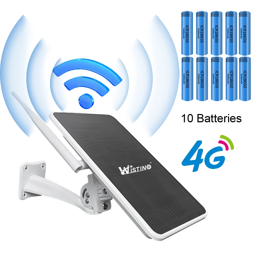 Wistino Solar Panel 4G Wifi Router Outdoor Waterproof Battery Wireless 4G Router Insert SIM Card Solar 4G Router
Wistino Solar Panel 4G Wifi Router Outdoor Waterproof Battery Wireless 4G Router Insert SIM Card Solar 4G Router