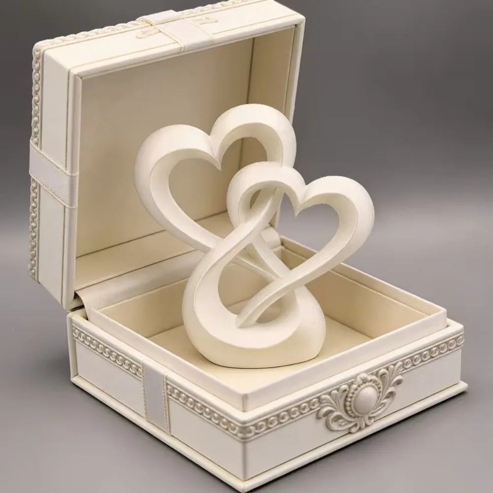 3D Printed Double Heart Ornament Sweet Lovers Gifts Car Interior Ornament Creative Hollow Heart Models Desk Decor
3D Printed Double Heart Ornament Sweet Lovers Gifts Car Interior Ornament Creative Hollow Heart Models Desk Decor