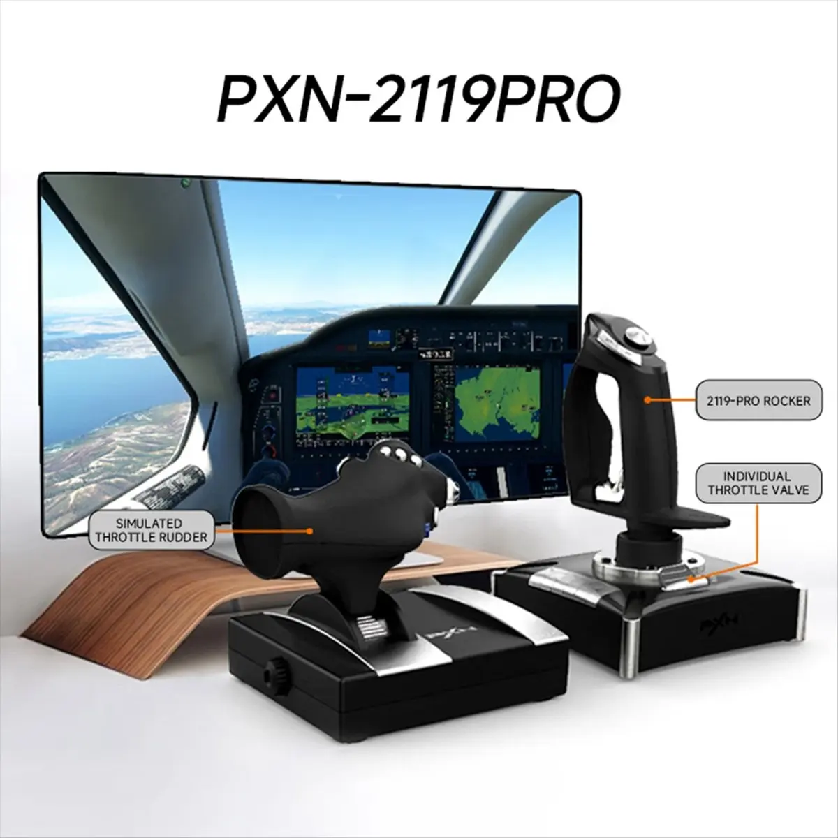 AS62 PXN 2119 Pro Flight Stick Joystick for PC Joystick Gamepad Flight Controller Stick Joystick Gaming Flight Controller
AS62 PXN 2119 Pro Flight Stick Joystick for PC Joystick Gamepad Flight Controller Stick Joystick Gaming Flight Controller