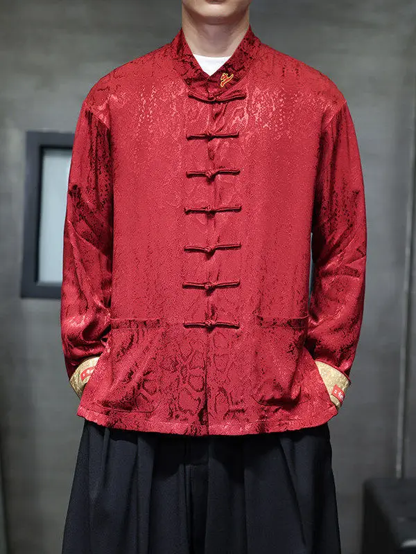 New Chinese Style Shirt Jacket Tang Costume Buddhist Layman's Zen Clothes Spring Autumn Retro Trendy Brand Wind Improved Hanfu
New Chinese Style Shirt Jacket Tang Costume Buddhist Layman's Zen Clothes Spring Autumn Retro Trendy Brand Wind Improved Hanfu