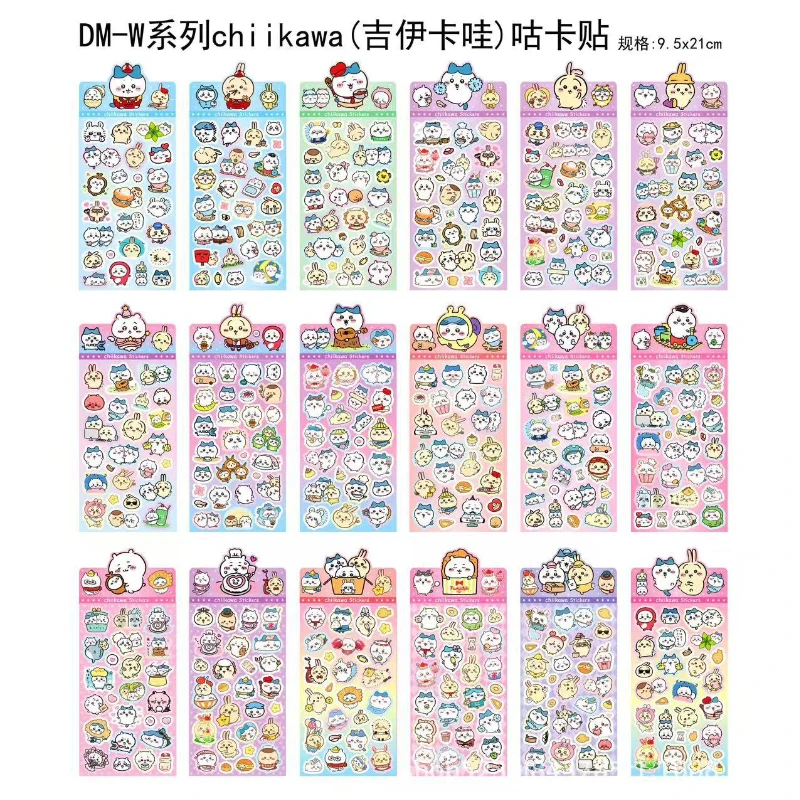 20Sheets Mix Kawaii Chiikawa Anime Stickers Cute Hand Acount Suitcase Phone Case Laptop Stickers Kids Toys Gifts
20Sheets Mix Kawaii Chiikawa Anime Stickers Cute Hand Acount Suitcase Phone Case Laptop Stickers Kids Toys Gifts