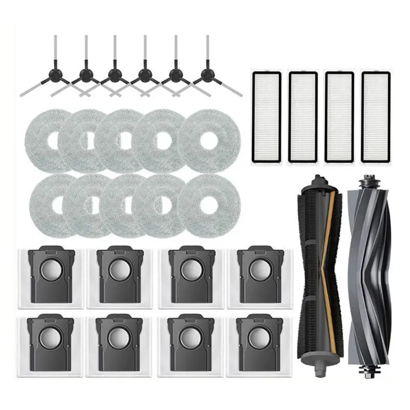 ASWUT-For Dreame Bot L10s Plus RLL42SD Replacement Accessories Main Side Brush Hepa Filter Mop Cloth Dust Bag Robot Vacuum Spare
ASWUT-For Dreame Bot L10s Plus RLL42SD Replacement Accessories Main Side Brush Hepa Filter Mop Cloth Dust Bag Robot Vacuum Spare