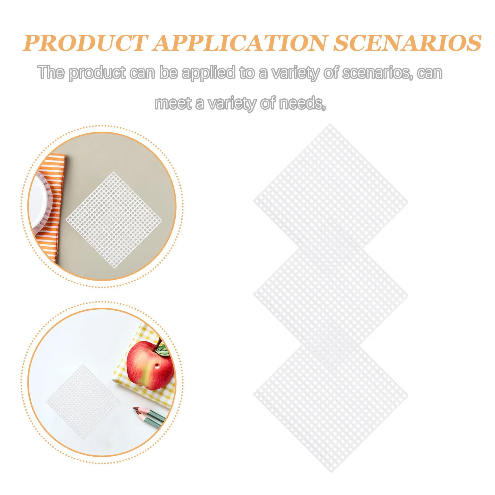 30 Pcs Embroidery Mesh Squares Plastic Canvas Sheets Crafting Sewing Needlework Supplies for Cross Stitch DIY Craft Projects
30 Pcs Embroidery Mesh Squares Plastic Canvas Sheets Crafting Sewing Needlework Supplies for Cross Stitch DIY Craft Projects