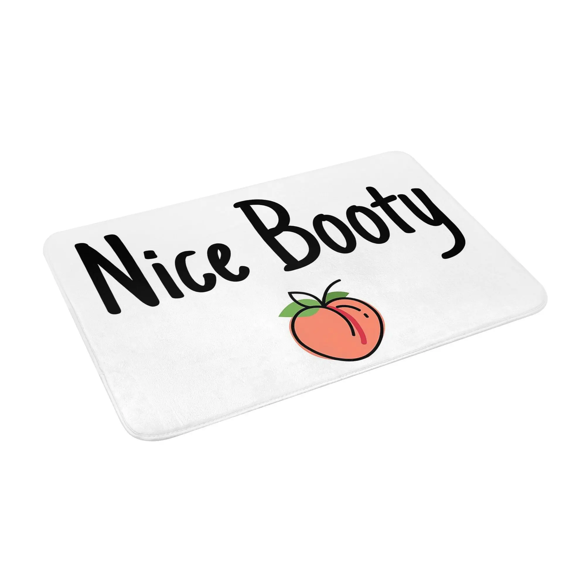 Nice Booty Peach Themed Bathroom Anti-slip Doormat Floor Mat Washable Carpet Rug for Kitchen Entrance Home Bedroom Footpad Mats
Nice Booty Peach Themed Bathroom Anti-slip Doormat Floor Mat Washable Carpet Rug for Kitchen Entrance Home Bedroom Footpad Mats