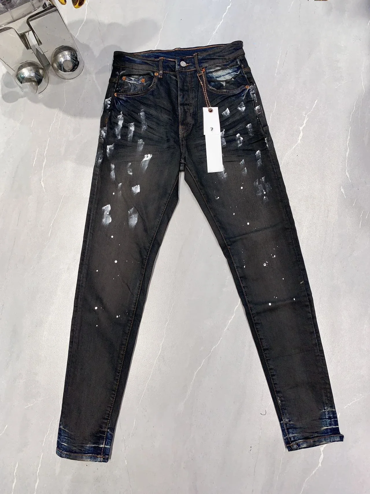 2024 New Spring Summer Man's High-Quality Jeans Slim-Fit American High Street Paint Aged Fashion
2024 New Spring Summer Man's High-Quality Jeans Slim-Fit American High Street Paint Aged Fashion