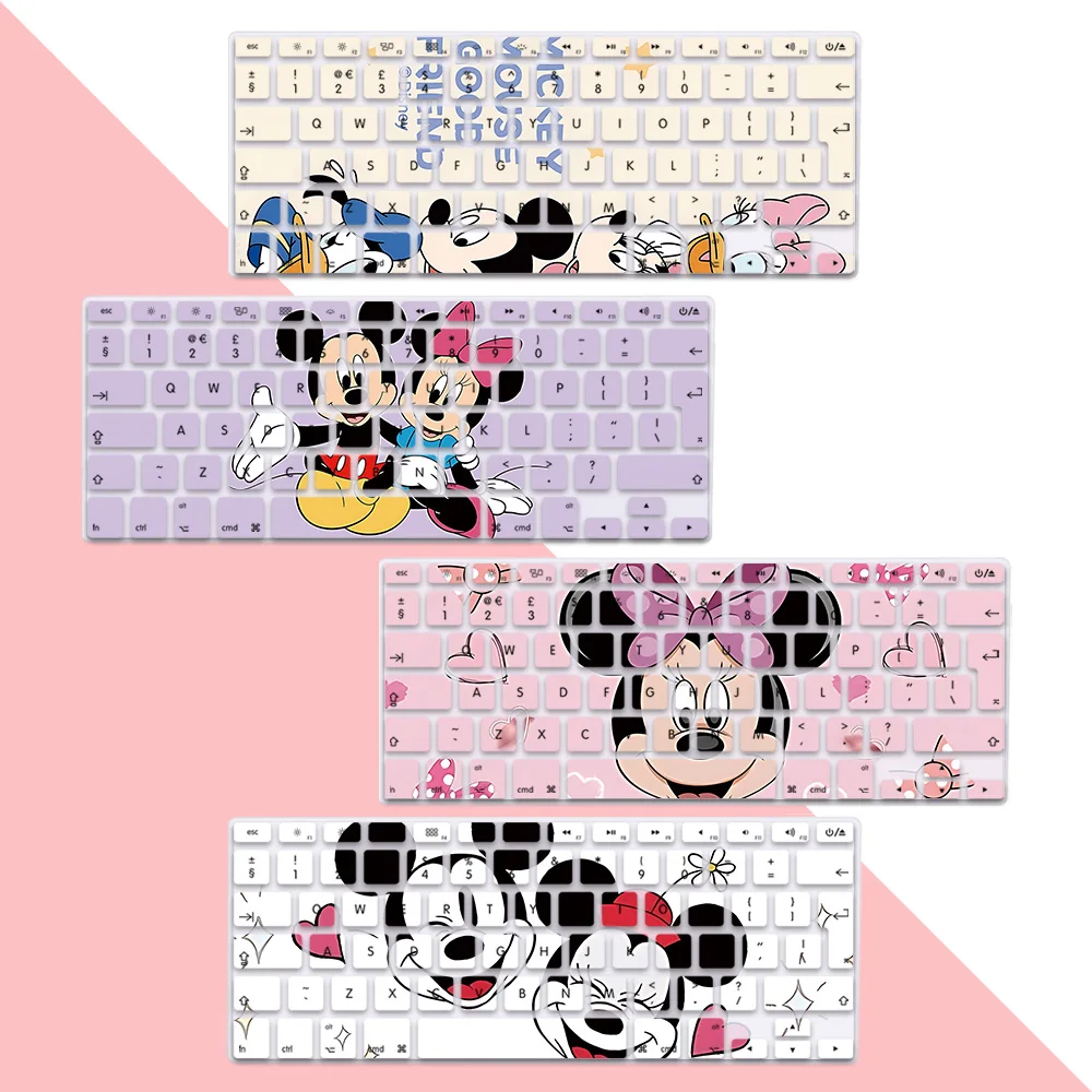 Cute Mickey Minnie EU Layout Soft Silicone Keyboard Cover for Macbook pro A1278 A1286 Retina A1425 A1502 A1398 Air A1369 A1466
Cute Mickey Minnie EU Layout Soft Silicone Keyboard Cover for Macbook pro A1278 A1286 Retina A1425 A1502 A1398 Air A1369 A1466