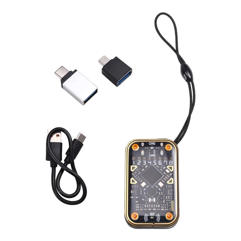 XFDZ-Chameleon Ultra V2.0 RFID Считыватель смарт-чипов Эмулятор смарт-карт 125 кГц 13,56 МГц IC Декодирование идентификационных карт NFC Дубликатор ключей
XFDZ-Chameleon Ultra V2.0 RFID Считыватель смарт-чипов Эмулятор смарт-карт 125 кГц 13,56 МГц IC Декодирование идентификационных карт NFC Дубликатор ключей