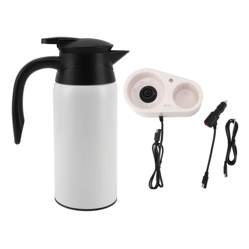 Электрический автомобильный чайник, емкость 800 мл, быстрый нагрев, автоматическое отключение, нержавеющая сталь, 12 В, 24 В, электрическая дорожная кружка для автомобилей, грузовиков
Электрический автомобильный чайник, емкость 800 мл, быстрый нагрев, автоматическое отключение, нержавеющая сталь, 12 В, 24 В, электрическая дорожная кружка для автомобилей, грузовиков