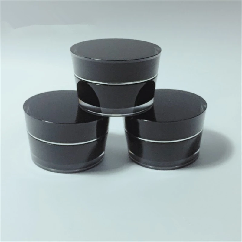 50pcs Empty Jar Small 50g Refillable Bottles Acrylic Pot with Black Makeup Bottle Jar Face Cream Box
50pcs Empty Jar Small 50g Refillable Bottles Acrylic Pot with Black Makeup Bottle Jar Face Cream Box