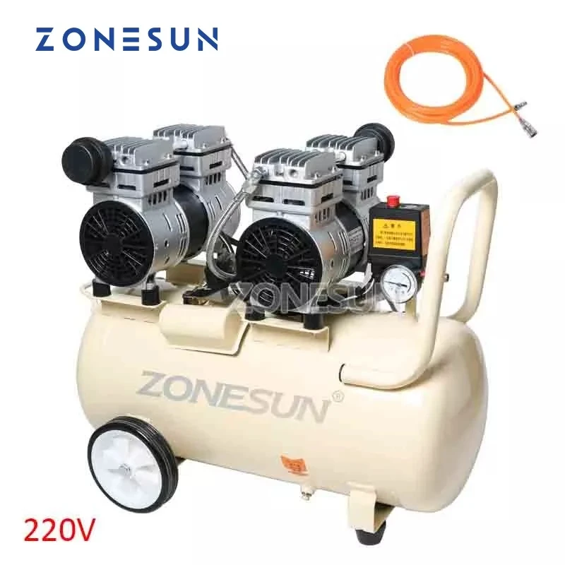 Бесшумный бесмасляный воздушный компрессор ZONESUN из чистой меди 750 Вт 50 л для стоматологических деревообрабатывающих труб, портативный воздушный насос
Бесшумный бесмасляный воздушный компрессор ZONESUN из чистой меди 750 Вт 50 л для стоматологических деревообрабатывающих труб, портативный воздушный насос