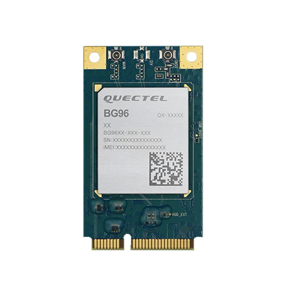 Quectel LTE BG96 Mini PCIe with SIM Card Slot Cat M1 & Cat NB1 & EGPRS Module
Quectel LTE BG96 Mini PCIe with SIM Card Slot Cat M1 & Cat NB1 & EGPRS Module