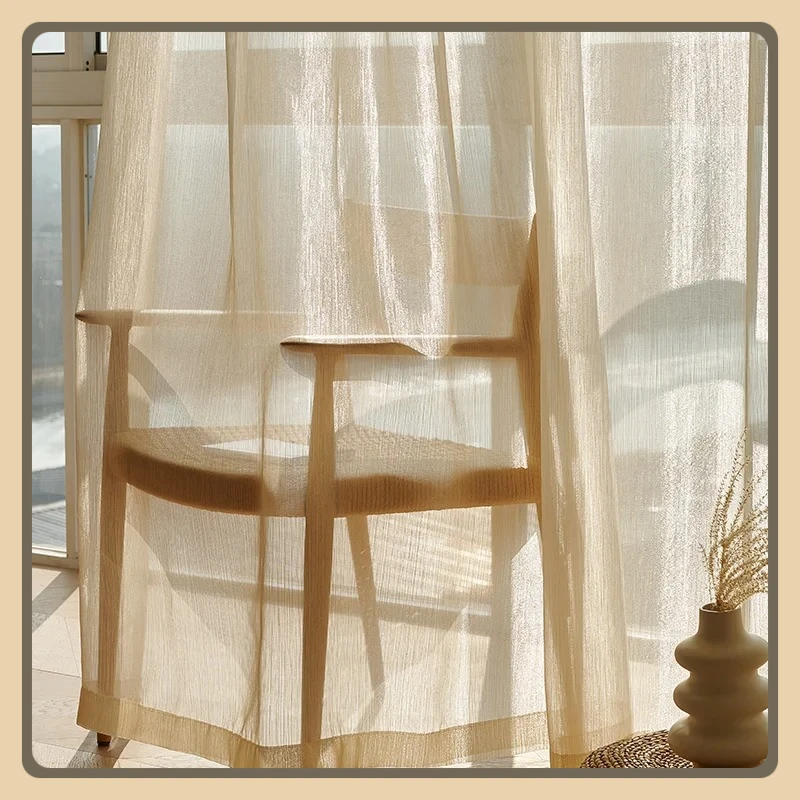 Golden Gauze Curtain Luxury Window Screen White Tulle Curtains for Balcony Living Room Bay Window Curtain House Decor Classic
Golden Gauze Curtain Luxury Window Screen White Tulle Curtains for Balcony Living Room Bay Window Curtain House Decor Classic