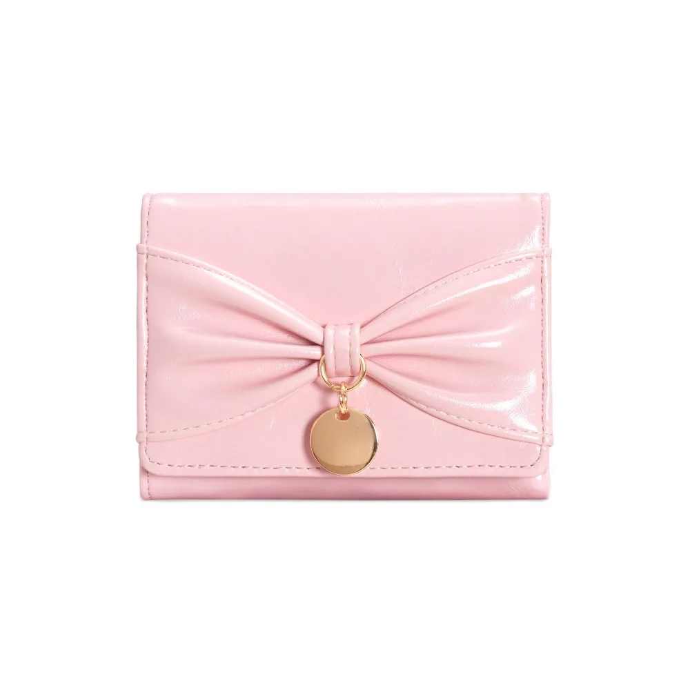 Cute Multi-Function Short Wallet Butterfly Knot Solid Color Coin Purses Money Purses Women
Cute Multi-Function Short Wallet Butterfly Knot Solid Color Coin Purses Money Purses Women