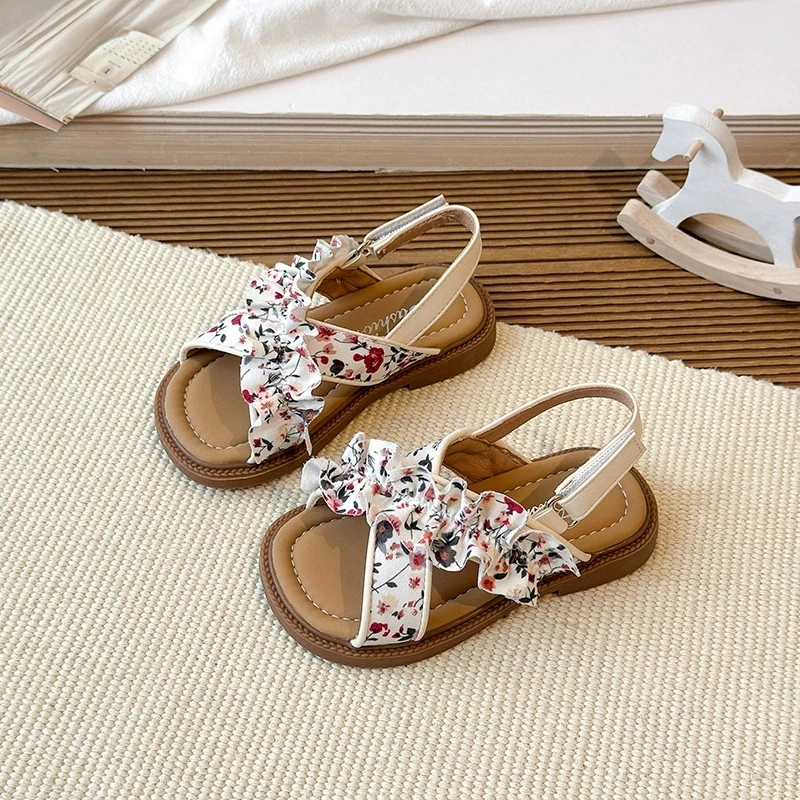 Stylish Flower Decor Kids Sandals Flexible Soft Bottom Breathable Lightweight Girls Shoes Toddler Casual Beach Daily Footwear
Stylish Flower Decor Kids Sandals Flexible Soft Bottom Breathable Lightweight Girls Shoes Toddler Casual Beach Daily Footwear