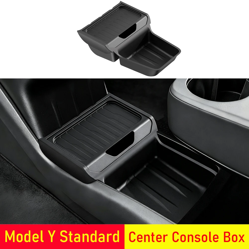 For Tesla Model Y Standard 2025 2026 Central Control Storage Box TPE Under Console Armrest Organizer Tray Interior Accessories
For Tesla Model Y Standard 2025 2026 Central Control Storage Box TPE Under Console Armrest Organizer Tray Interior Accessories