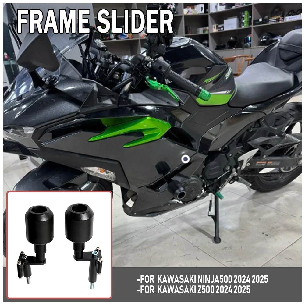 Защитная рамка-слайдер для мотоцикла Kawasaki Ninja500 Z500 2024 2025: Защита от падений, краш-пады, аксессуары
Защитная рамка-слайдер для мотоцикла Kawasaki Ninja500 Z500 2024 2025: Защита от падений, краш-пады, аксессуары