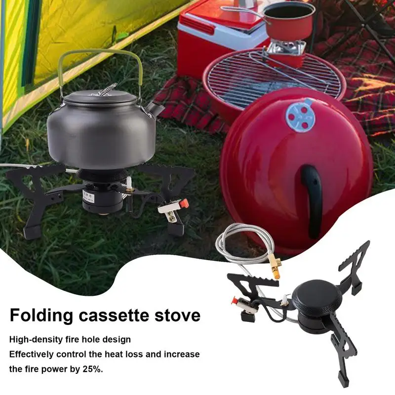 Camping Stove Portable Folding Windproof Stove Windproof Foldable Burner Cooker for Mountaineering Backpacking Outdoor Road Trip
Camping Stove Portable Folding Windproof Stove Windproof Foldable Burner Cooker for Mountaineering Backpacking Outdoor Road Trip