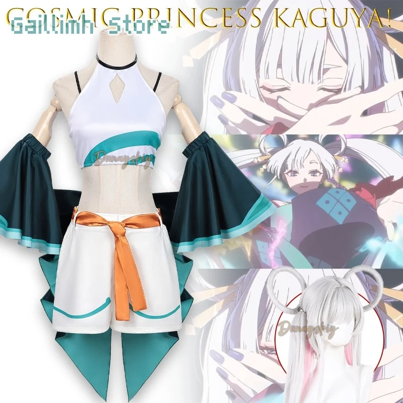 Космическая принцесса Кагуя Космическое время Кагуахаме Яё Цукими Косплей 코스프레 Наряд для выступлений Аниме Игровой персонаж Ролевая игра
Космическая принцесса Кагуя Космическое время Кагуахаме Яё Цукими Косплей 코스프레 Наряд для выступлений Аниме Игровой персонаж Ролевая игра