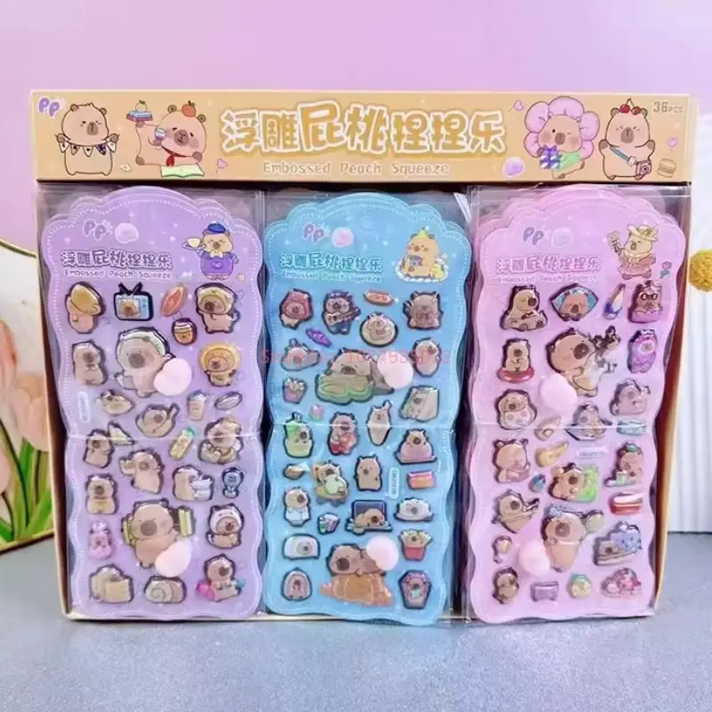 6pcs Capybara Butt Sticker Soft Pinched Happy Buttocks Sticker Decompression 3d Stereo Relief Sticker Phone Case Decor Stickers
6pcs Capybara Butt Sticker Soft Pinched Happy Buttocks Sticker Decompression 3d Stereo Relief Sticker Phone Case Decor Stickers