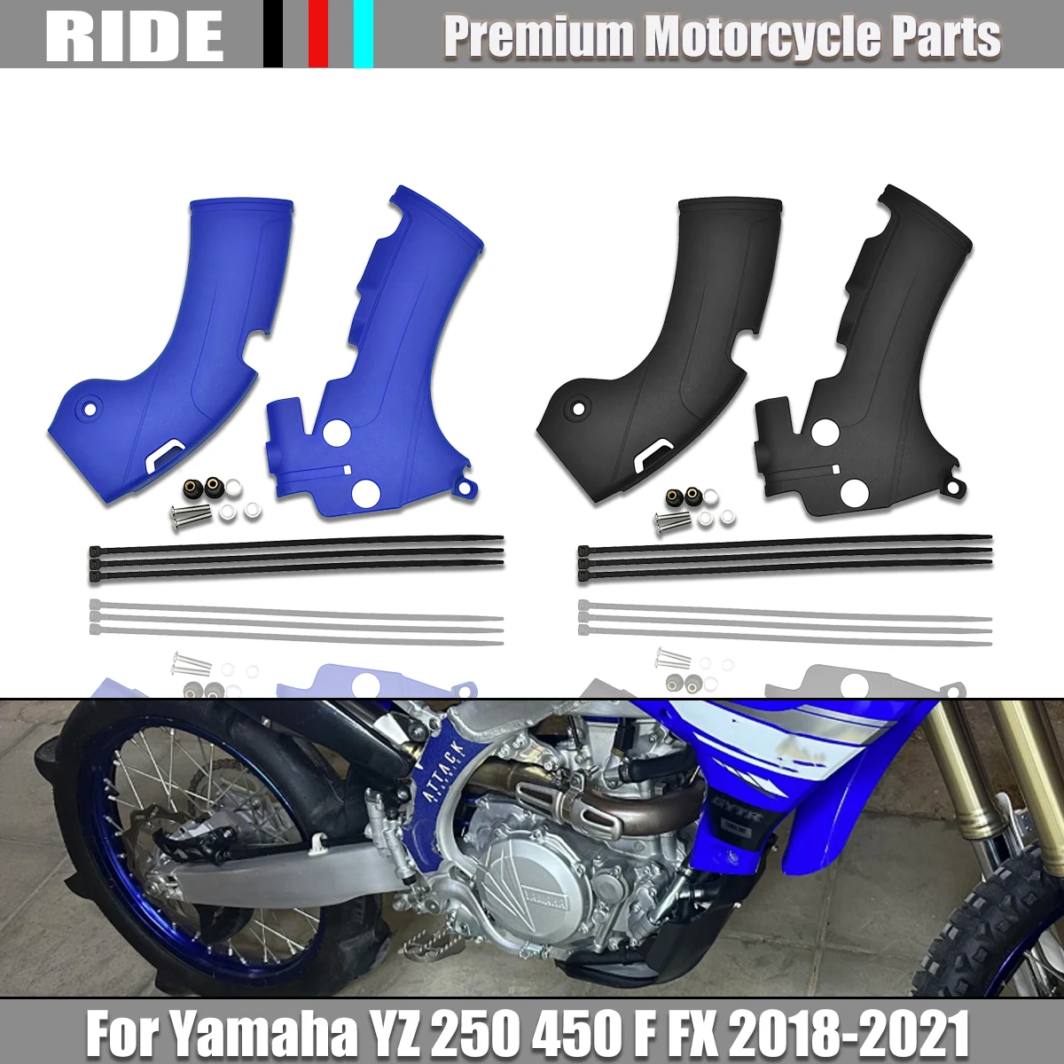 Motorcycle Accessory Frame Guards Covers Protectors For YAMAHA YZ250F YZ450F YZ450FX YZ 250F 450F 450FX 2018 2019 2020 2021
Motorcycle Accessory Frame Guards Covers Protectors For YAMAHA YZ250F YZ450F YZ450FX YZ 250F 450F 450FX 2018 2019 2020 2021