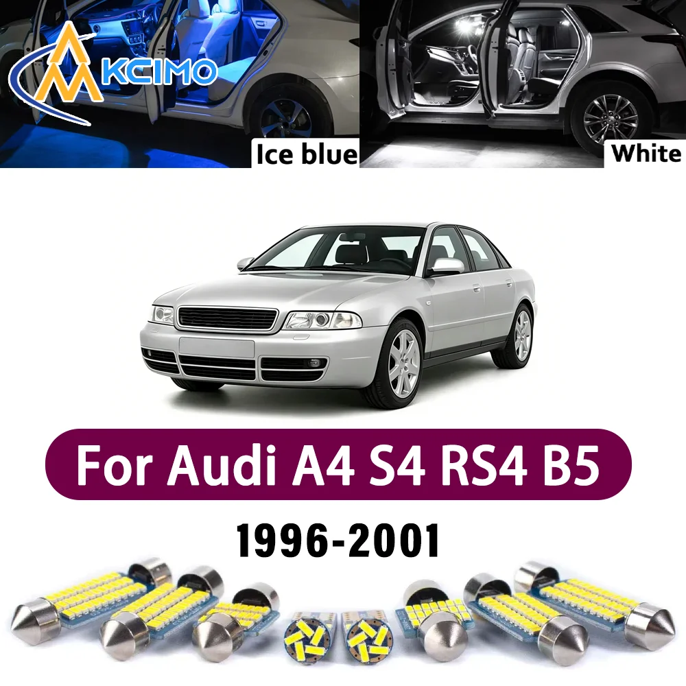 Error Free LED Interior Light Kit for Audi A4 S4 RS4 B5 1996-2001 Premium Bright Dome Trunk Mirror Reading Lamps Canbus
Error Free LED Interior Light Kit for Audi A4 S4 RS4 B5 1996-2001 Premium Bright Dome Trunk Mirror Reading Lamps Canbus